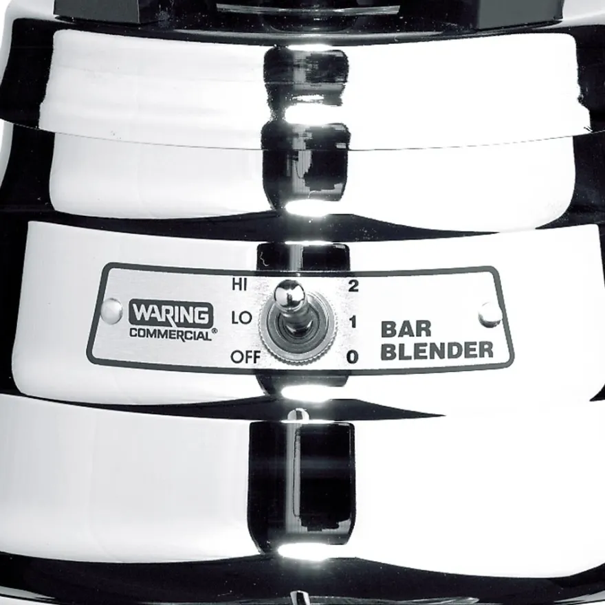 GASTROBACK Classic Bar Blender von Waring (Farbe: chrom)* Mixer, Standmixer, Hochleistungsmixer & Smoothie To Go Mixer