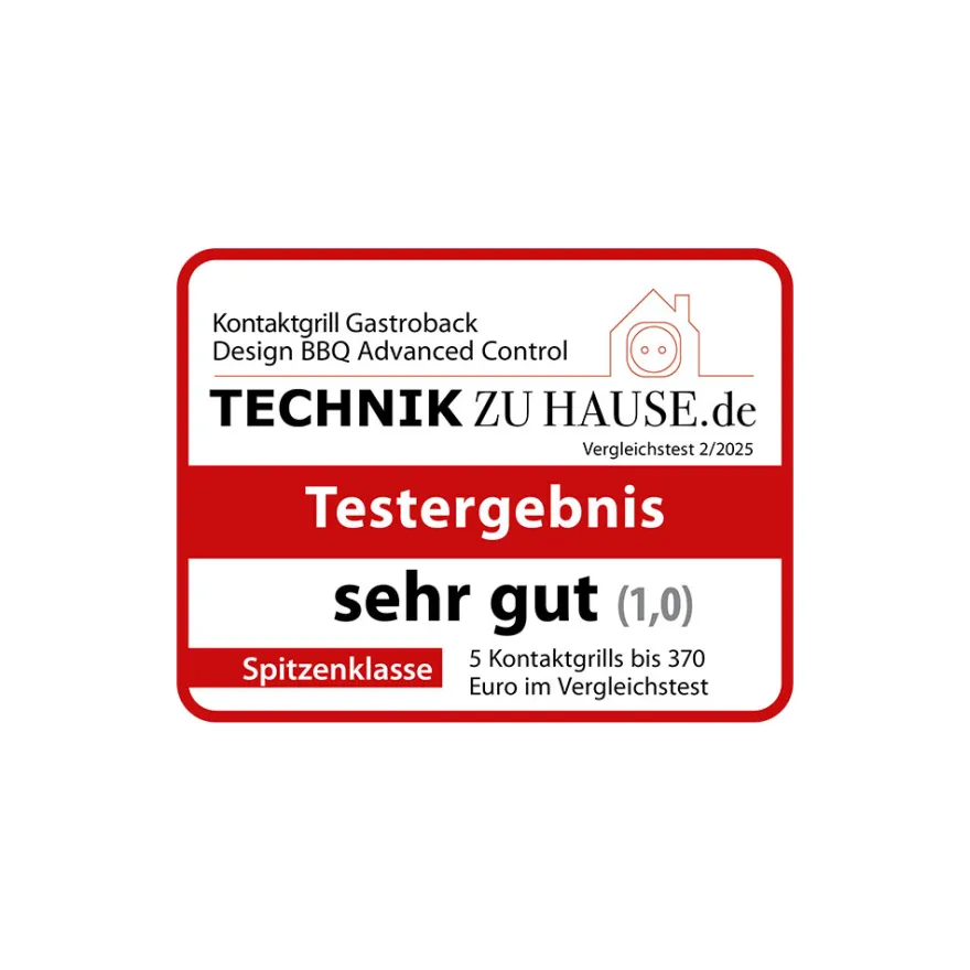 GASTROBACK Design BBQ Advanced Control* Kontakt-, Elektro- & Tischgrill