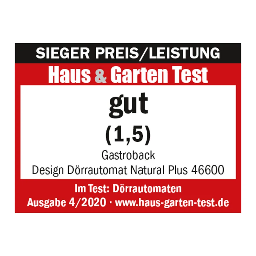 GASTROBACK Design Dörrautomat Natural Plus* Dörrautomat