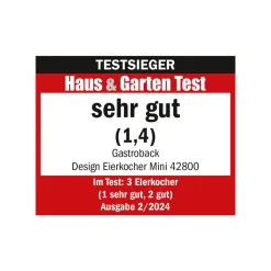 GASTROBACK Design Eierkocher Mini* Eierkocher