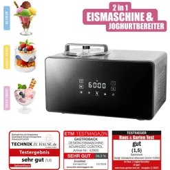 GASTROBACK Design Eismaschine Advanced Control* Eismaschine & Ice Shaver