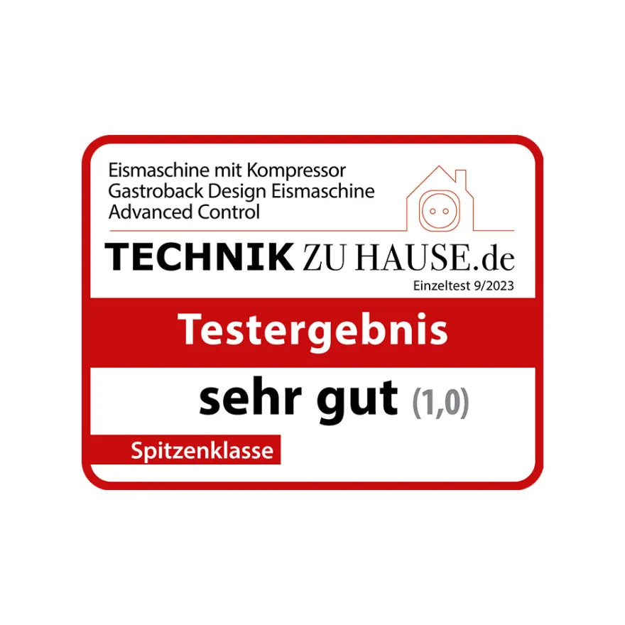 GASTROBACK Design Eismaschine Advanced Control* Eismaschine & Ice Shaver