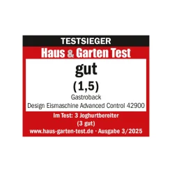 GASTROBACK Design Eismaschine Advanced Control* Eismaschine & Ice Shaver