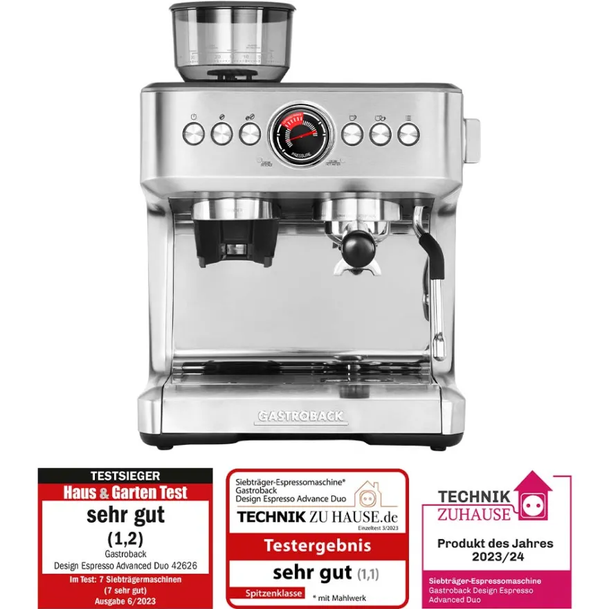 GASTROBACK Design Espresso Advanced Duo* Espressomaschinen