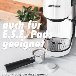 GASTROBACK Design Espresso Piccolo Weiß* Espressomaschinen