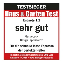 GASTROBACK Design Espresso Pro* Espressomaschinen