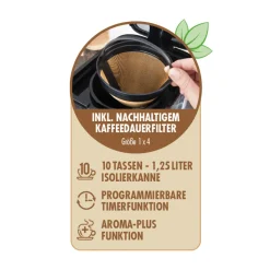 GASTROBACK Design Filterkaffeemaschine Essential S* Filterkaffeemaschinen