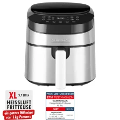 GASTROBACK Design Heißluftfritteuse Air Pro* Fritteuse, Heißluftfritteuse / Airfryer
