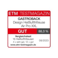 GASTROBACK Design Heißluftfritteuse Air Pro XXL* Fritteuse, Heißluftfritteuse / Airfryer