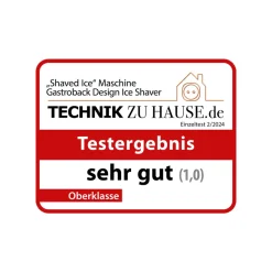 GASTROBACK Design Ice Shaver Slushy & Ice Cream* Eismaschine & Ice Shaver