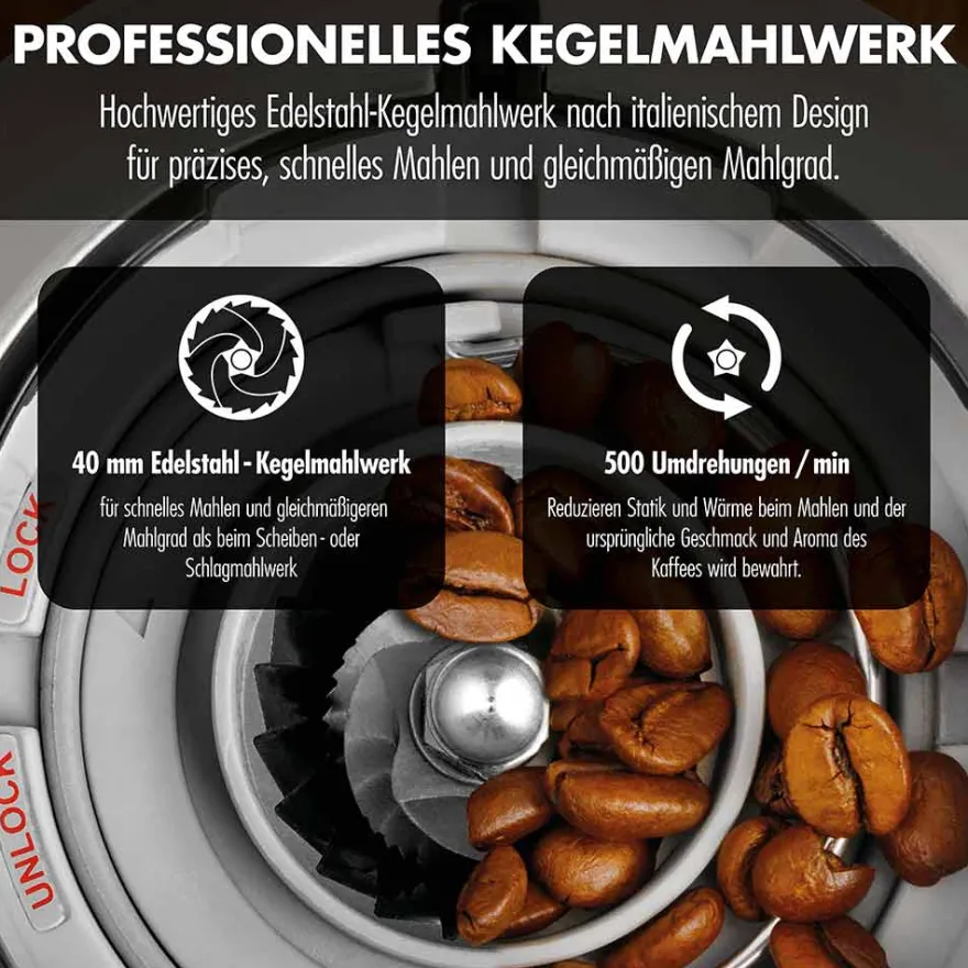 GASTROBACK Design Kaffeemühle Pro Touch 30* Kaffeemühlen