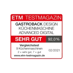 GASTROBACK Design Küchenmaschine Advanced Digital* Küchenmaschine