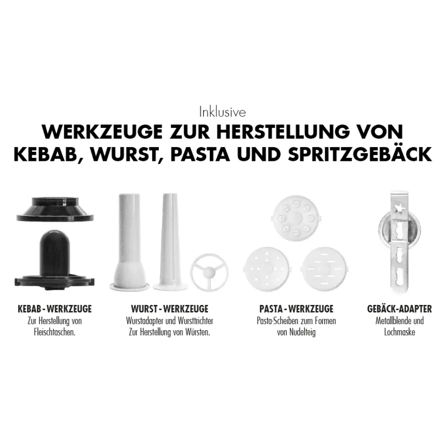 GASTROBACK Design Küchenmaschine Advanced Digital inkl. Pasta* Küchenmaschine