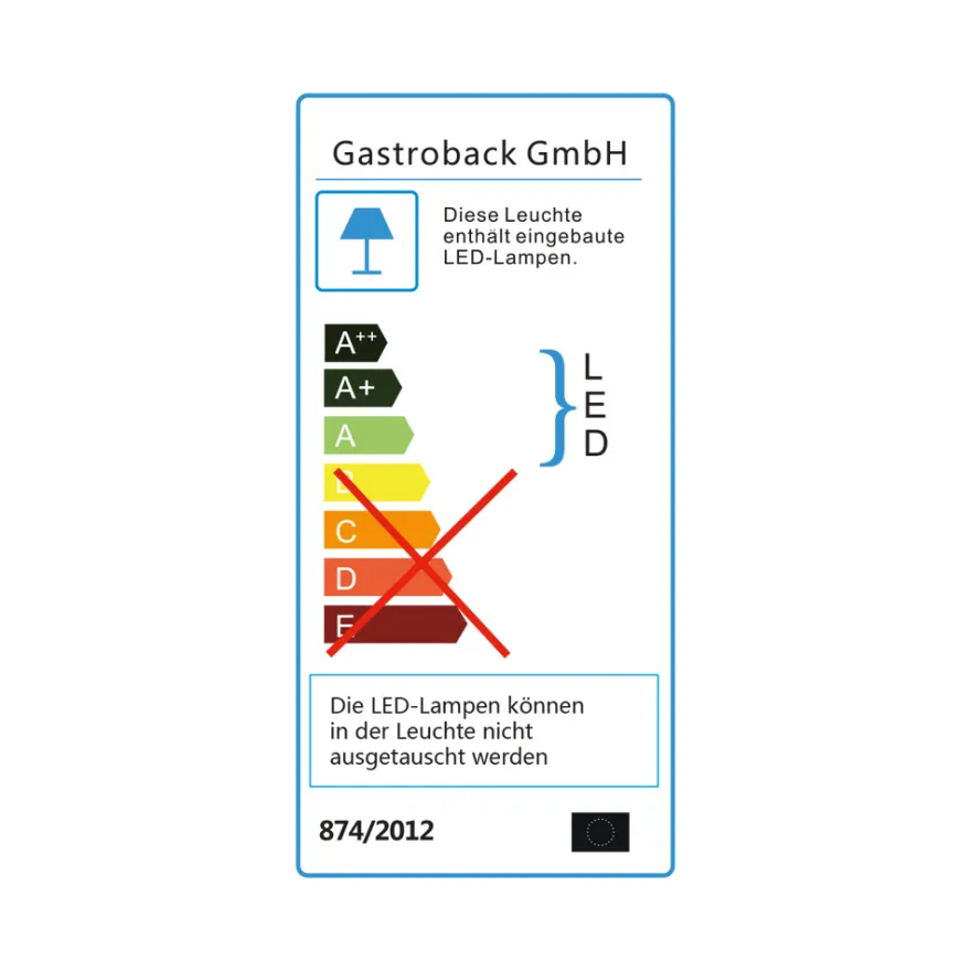 GASTROBACK Design LED Light & Charge* Led Schreibtischleuchte