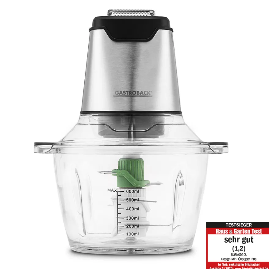 GASTROBACK Design Mini Chopper Plus* Zerkleinerer, Elektromesser & Food Processor