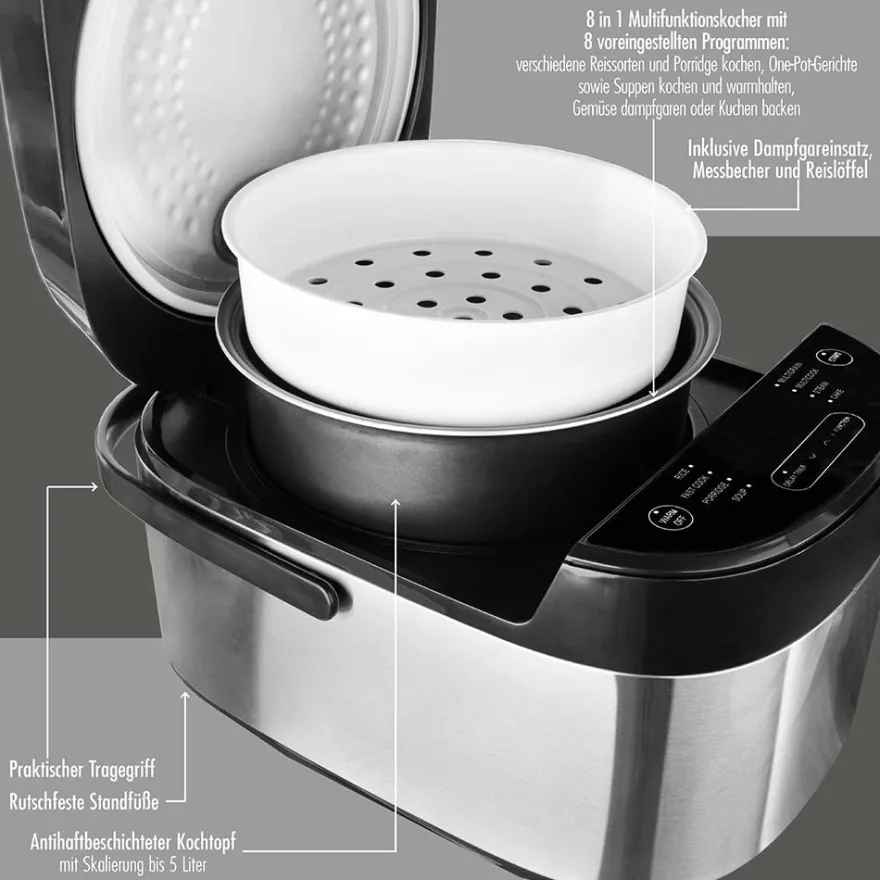 GASTROBACK Design Multicook Pro* Reiskocher & Multikocher