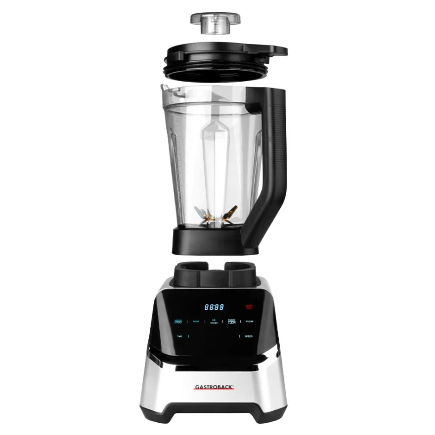 GASTROBACK Design Multi-Power Standmixer Mix & Soup 2.000 W* Mixer, Standmixer, Hochleistungsmixer & Smoothie To Go Mixer