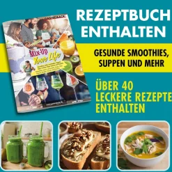 GASTROBACK Design Multi-Power Standmixer Mix & Soup 2.000 W* Mixer, Standmixer, Hochleistungsmixer & Smoothie To Go Mixer