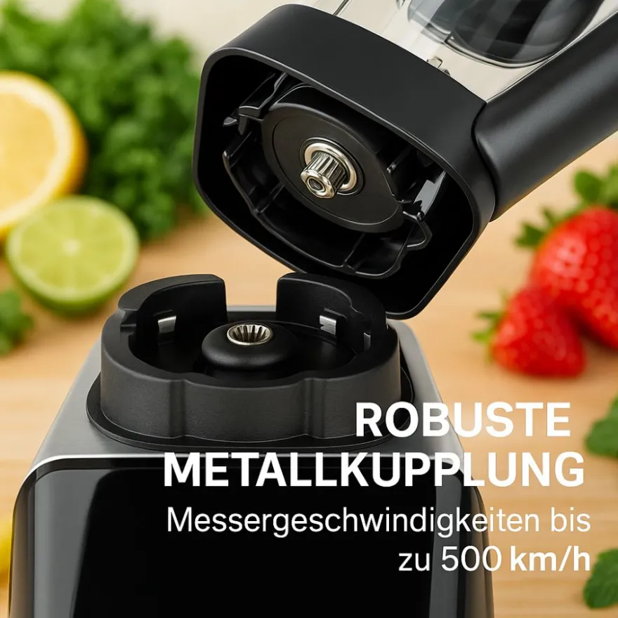 GASTROBACK Design Multi-Power Standmixer Mix & Soup 2.000 W* Mixer, Standmixer, Hochleistungsmixer & Smoothie To Go Mixer