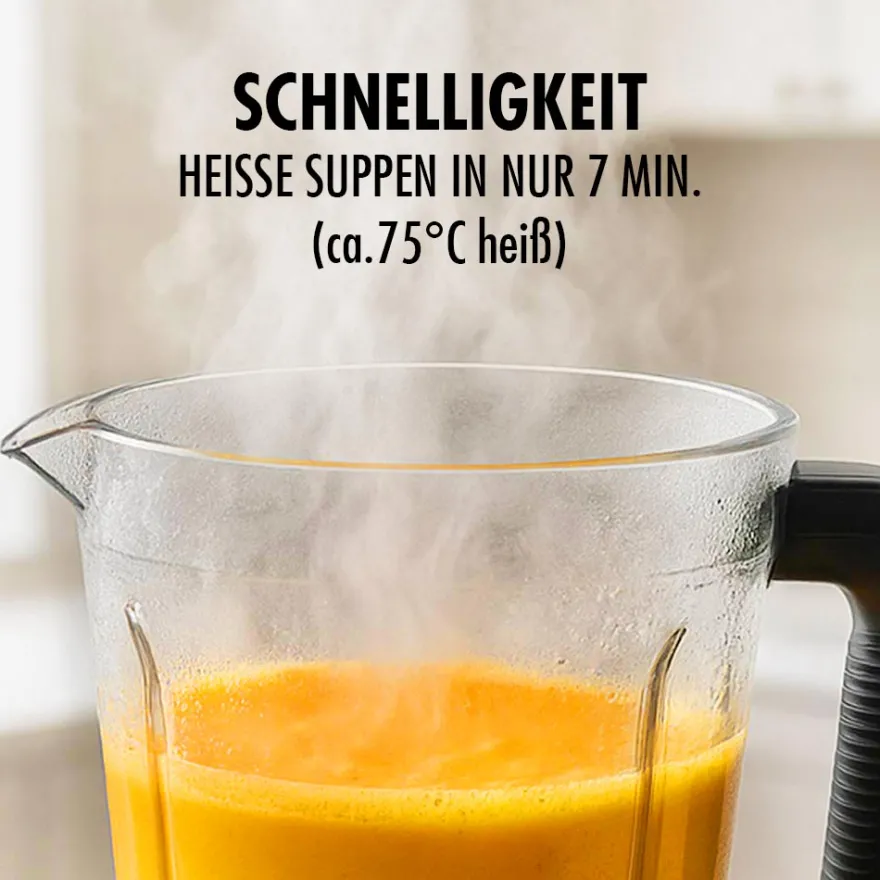 GASTROBACK Design Multi-Power Standmixer Mix & Soup 2.000 W* Mixer, Standmixer, Hochleistungsmixer & Smoothie To Go Mixer