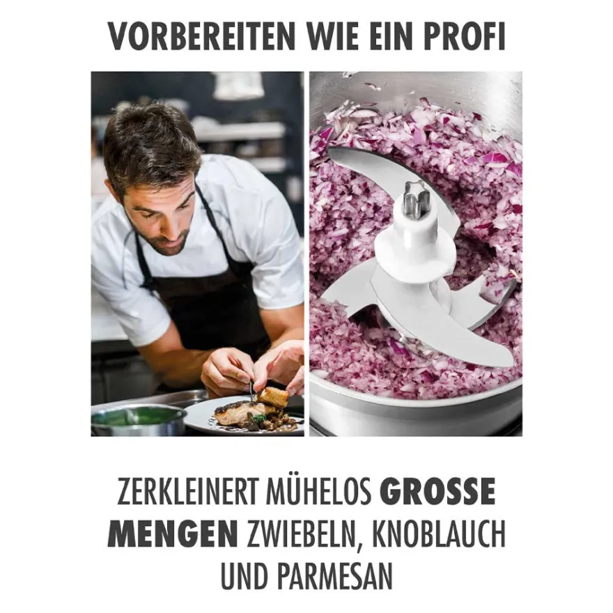 GASTROBACK Design Multizerkleinerer Professional 5 L* Zerkleinerer, Elektromesser & Food Processor
