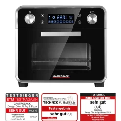 GASTROBACK Design Ofen Air Fry & Pizza* Minibackofen