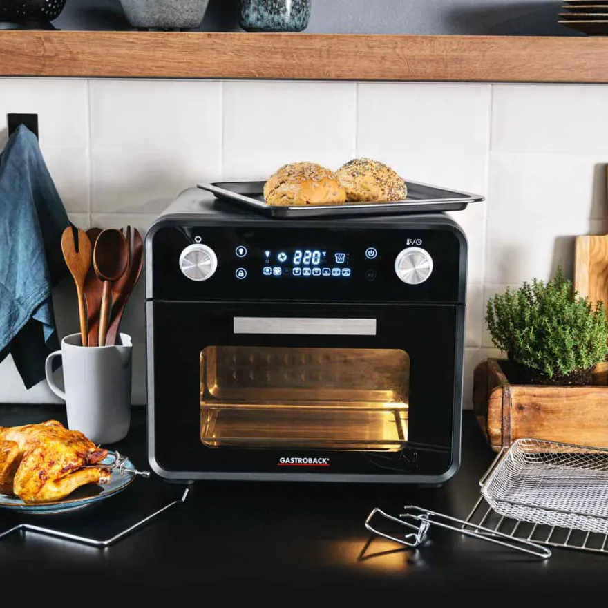 GASTROBACK Design Ofen Air Fry & Pizza* Minibackofen