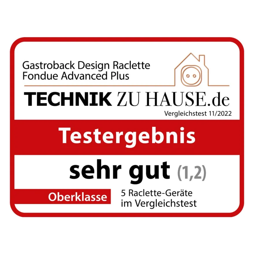 GASTROBACK Design Raclette-Fondue Advanced Plus* Raclette & Fondue