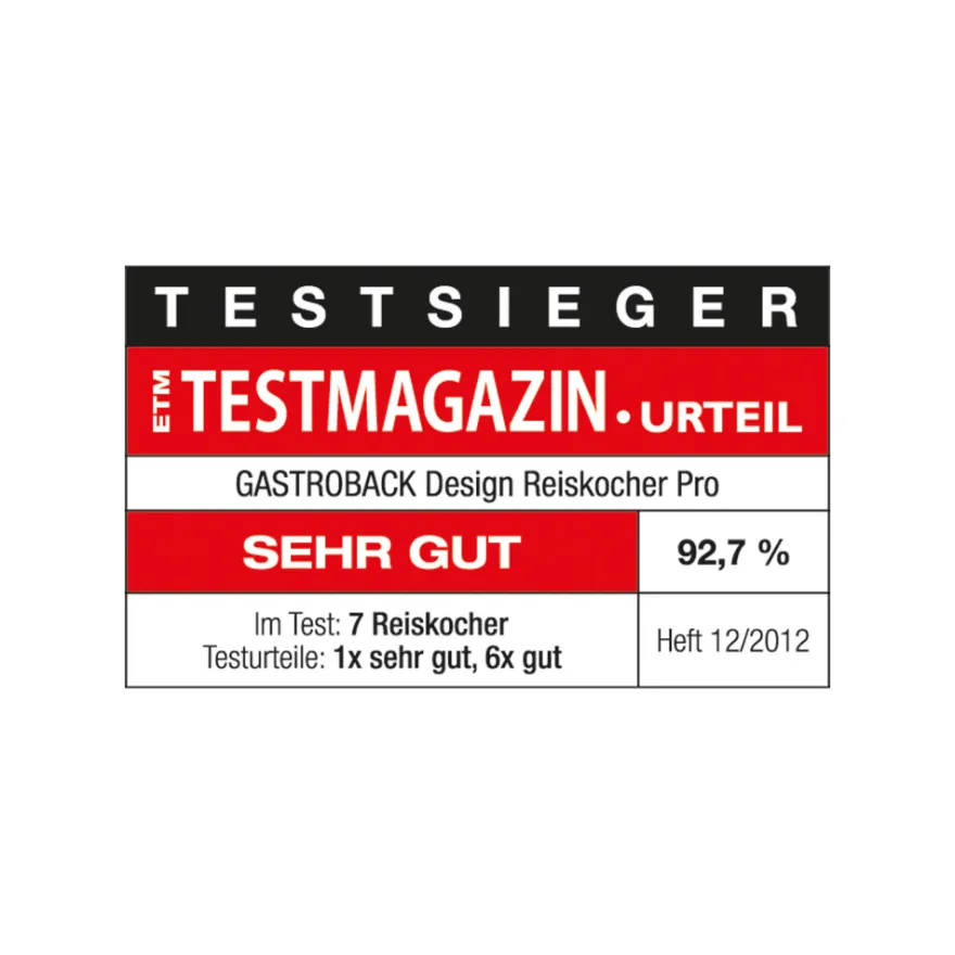 GASTROBACK Design Reiskocher Pro* Reiskocher & Multikocher