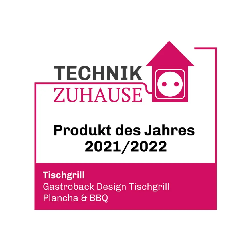 GASTROBACK Design Tischgrill Plancha & BBQ* Kontakt-, Elektro- & Tischgrill