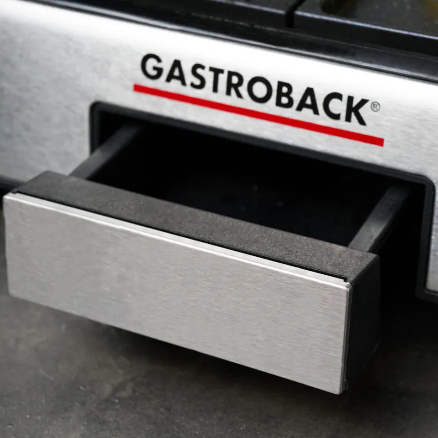 GASTROBACK Design Tischgrill Plancha & BBQ* Kontakt-, Elektro- & Tischgrill