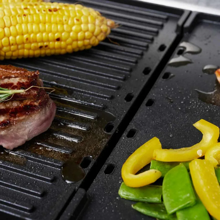 GASTROBACK Design Tischgrill Plancha & BBQ* Kontakt-, Elektro- & Tischgrill