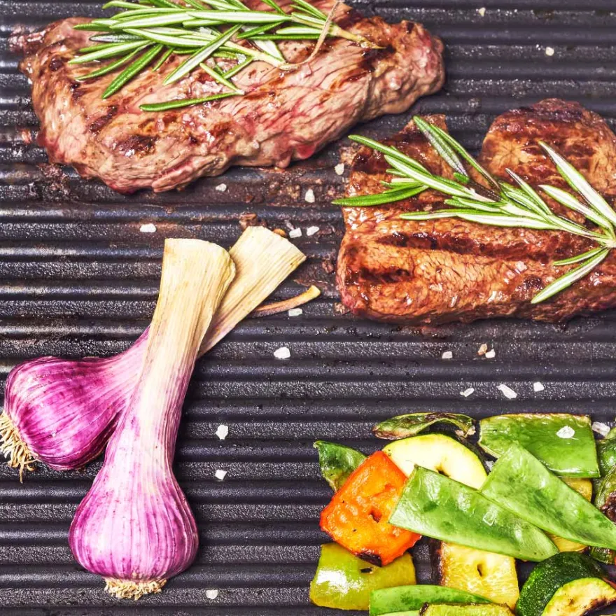 GASTROBACK Design Tischgrill Plancha & BBQ* Kontakt-, Elektro- & Tischgrill