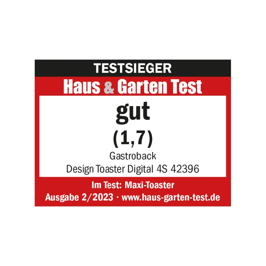 GASTROBACK Design Toaster Digital 4S* Toaster
