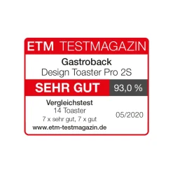 GASTROBACK Design Toaster Pro 2S* Toaster