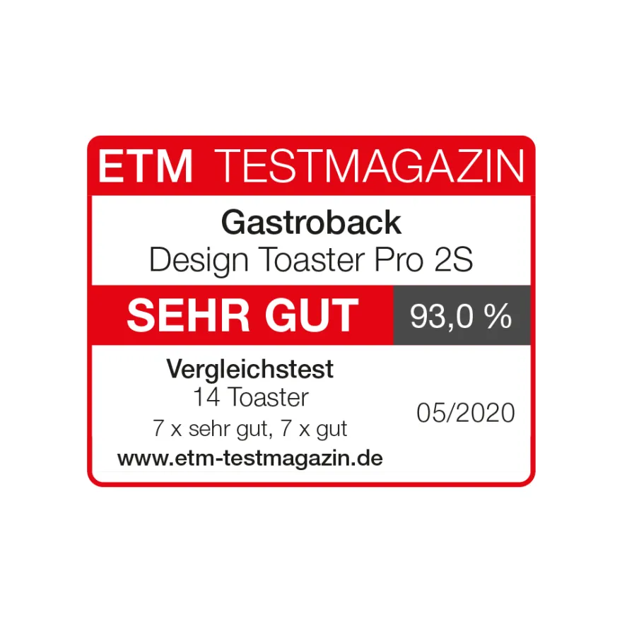 GASTROBACK Design Toaster Pro 2S* Toaster