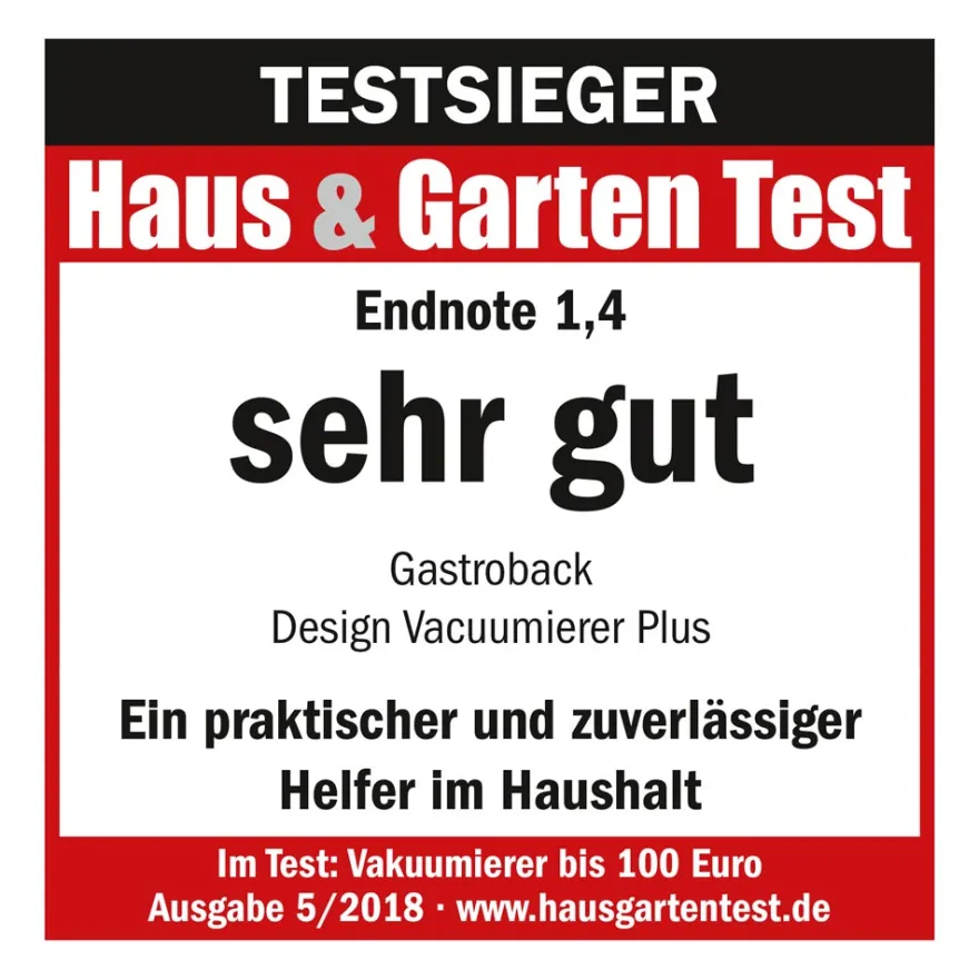 GASTROBACK Design Vakuumierer Plus* Vakuumierer