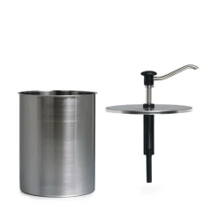 GASTROBACK Druckknopfdosiersp. 4 l m. zyl. Beh.* Dosierspender Mit Druckknopfbedienung