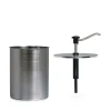 GASTROBACK Druckknopfdosiersp. 10 l m. zyl. Beh.* Dosierspender Mit Druckknopfbedienung