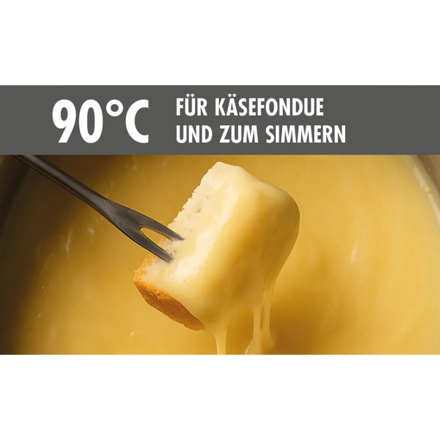 GASTROBACK Fondue MultiCook 4-in-1 & Kochplatte* Raclette & Fondue