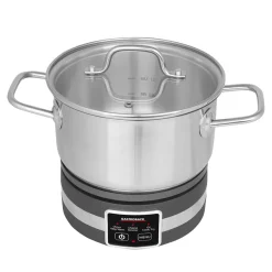 GASTROBACK Fondue MultiCook 4-in-1 & Kochplatte* Raclette & Fondue
