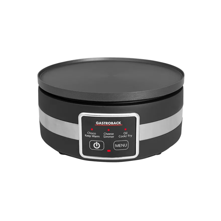 GASTROBACK Fondue MultiCook 4-in-1 & Kochplatte* Raclette & Fondue