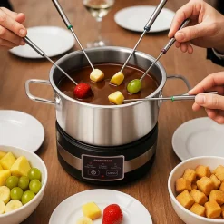 GASTROBACK Fondue MultiCook 4-in-1 & Kochplatte* Raclette & Fondue
