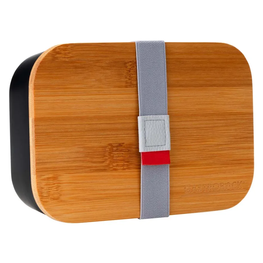 GASTROBACK Lunchbox schwarz, mit Bambusdeckel* Home