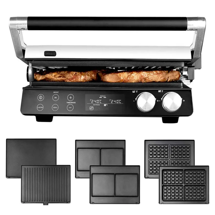 GASTROBACK Gourmet Multigrill BBQ Pro Smart* Kontakt-, Elektro- & Tischgrill