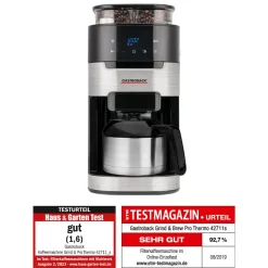 GASTROBACK Kaffeemaschine Grind & Brew Pro Thermo* Filterkaffeemaschinen