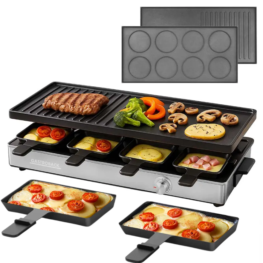 GASTROBACK Raclette Grill & Pancake Station* Raclette & Fondue