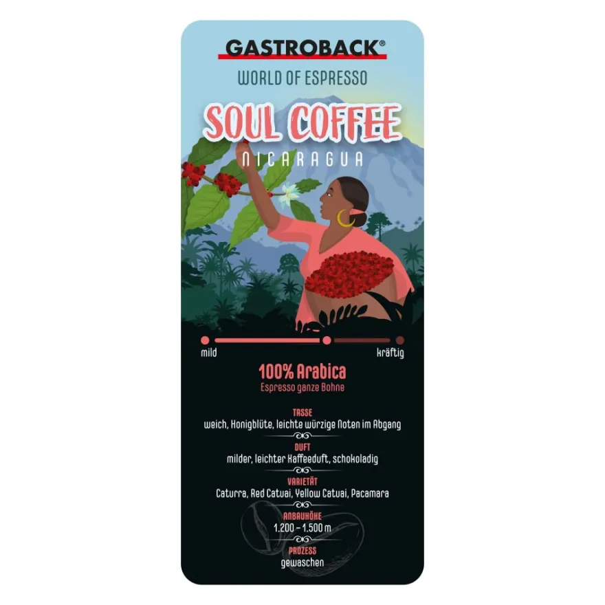 GASTROBACK SOUL COFFEE - 1000 g - Espresso* Kaffee