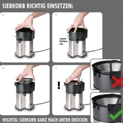 GASTROBACK Vital Juicer Pro* Entsafter & Slow Juicer