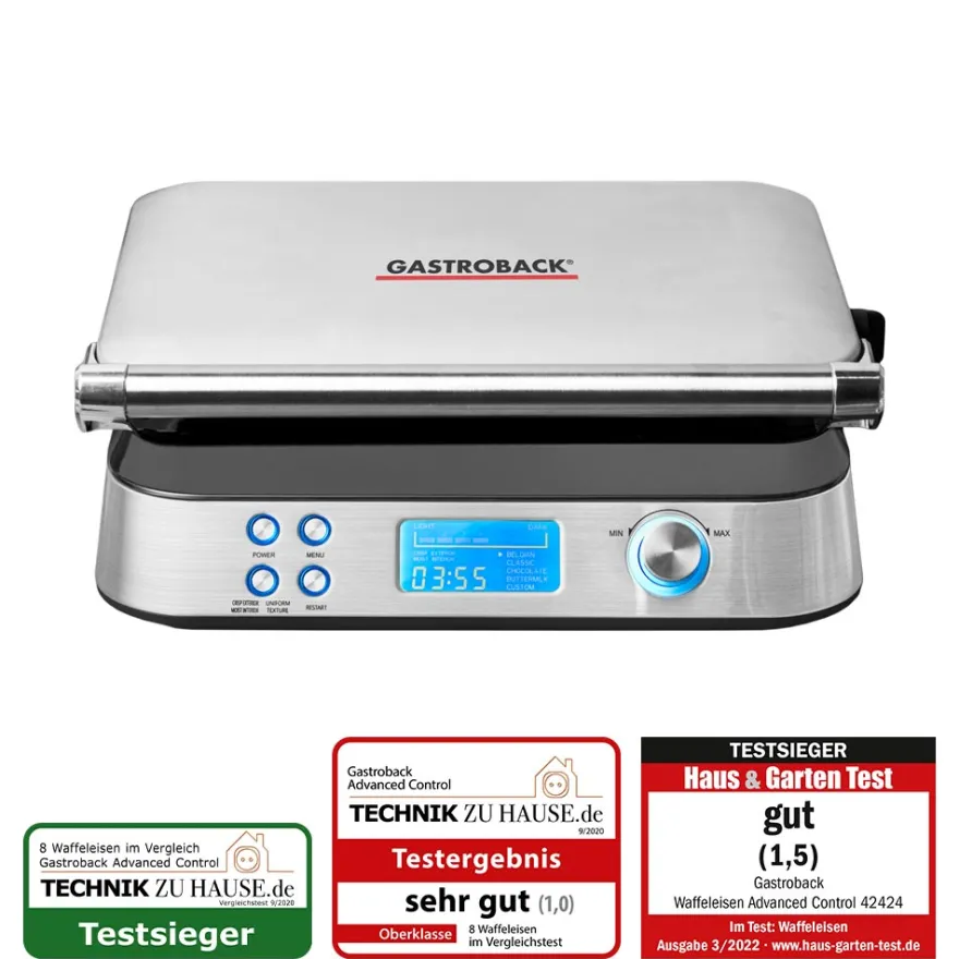GASTROBACK Waffeleisen Advanced Control* Waffeleisen